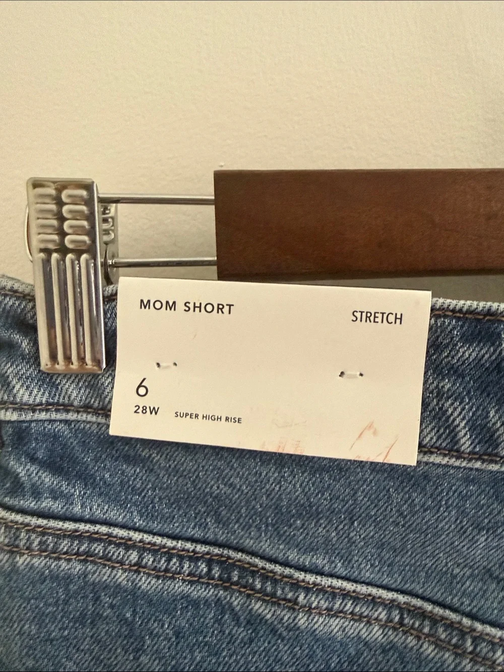American Eagle Outfitters Faded Blue High-Rise Denim Cutoff Shorts
